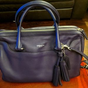 Coach Rich Royal Purple Hand/Shoulder Bag